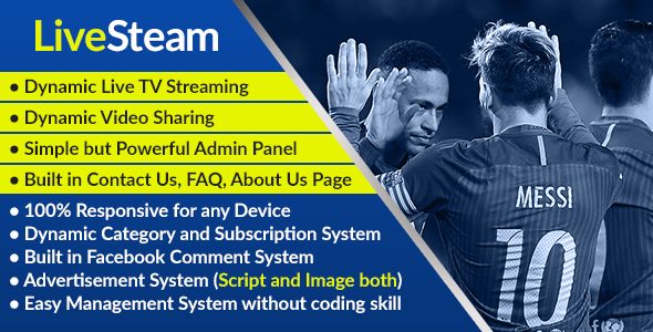 LiveStream - Online Video and Live Streaming Management System image