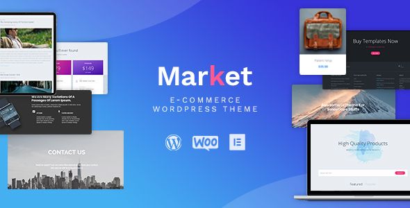 Market - Online Store WooCommerce WordPress Theme    