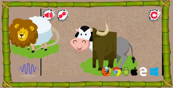 Match Animals    Games