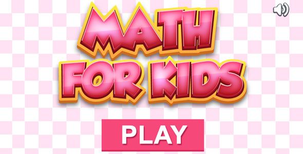 Math for Kids - HTML5 Educational Game (CAPX included)    Games