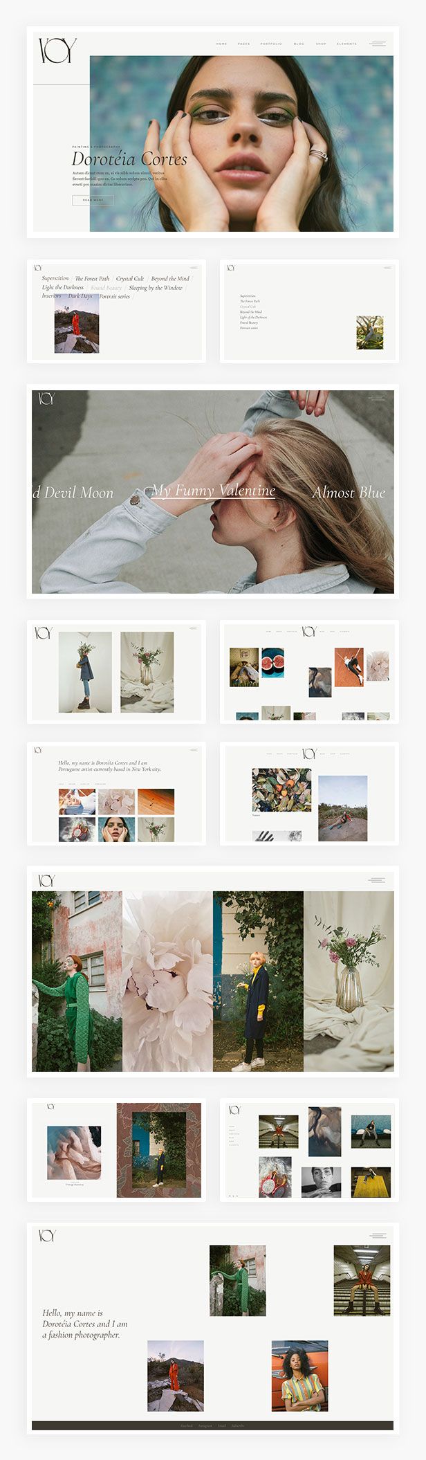 Me Voy - Photography Portfolio Theme - 1