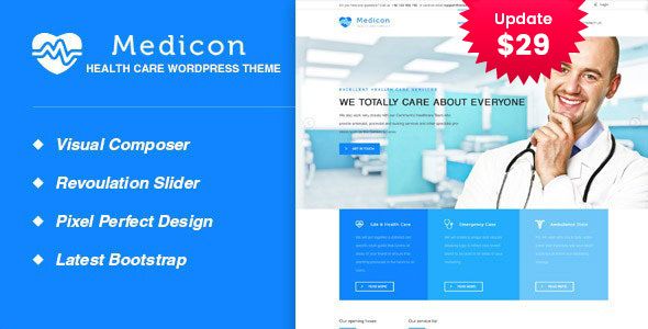 Medicon - Health and Medical WordPress Theme image
