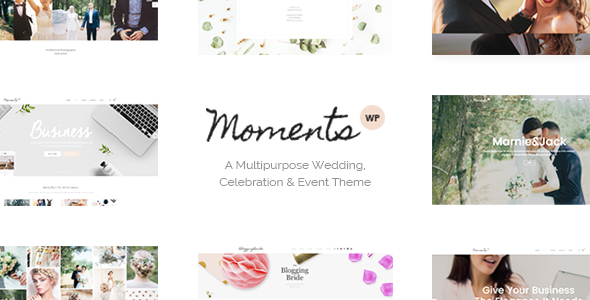 Moments – Wedding & Event Theme