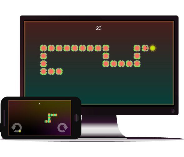 Neon Snake • HTML5 + C2 Game - 1