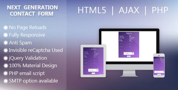 Next Gen Contact Form    Forms