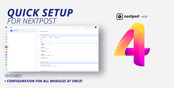 NextPost Module: Quick Setup all automation at once    