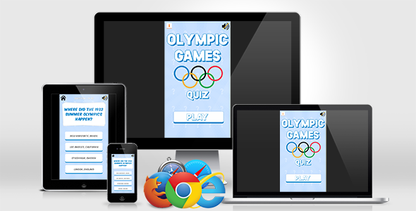 Olympic Games Quiz - HTML5 Quiz Game    Games