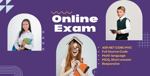 Online Examination System Project in ASP.NET CORE Net  Web 