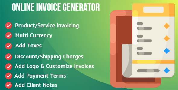 Online Invoice Generator (Single Page Application) Project Management Tools