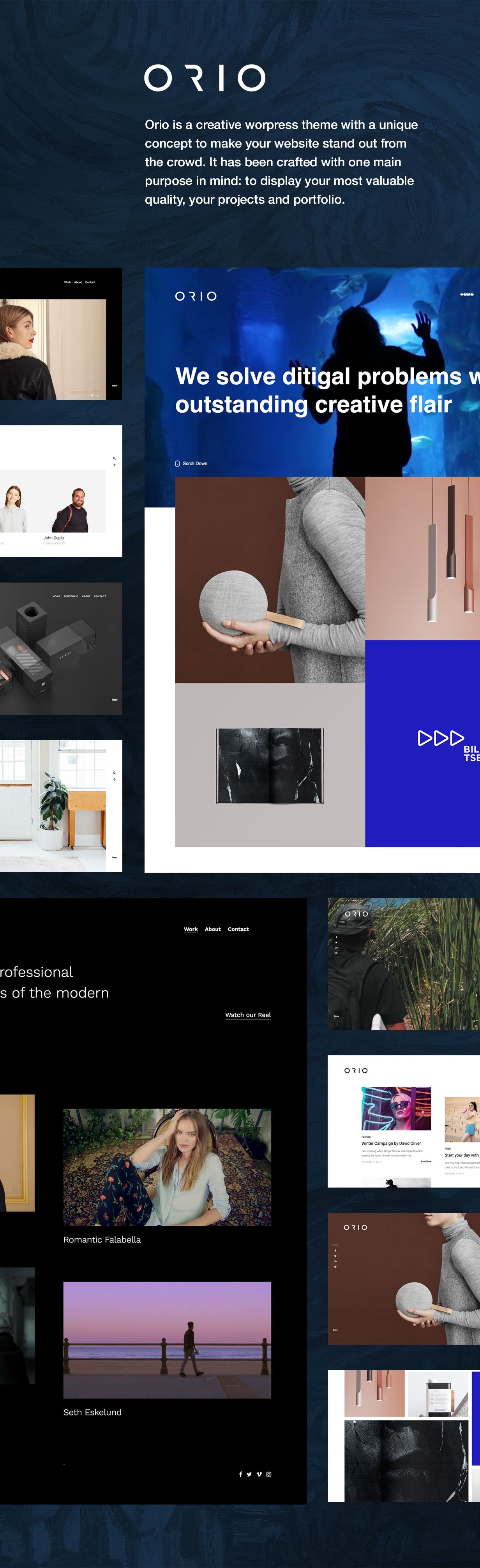 Orio - A creative Portfolio & Agency Theme - 4