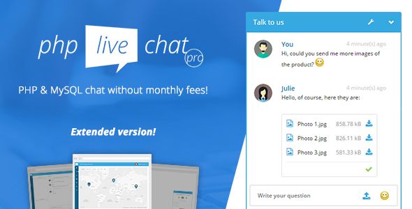 PHP Live Chat Pro    Help And Support Tools