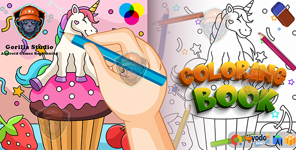 PRO Coloring Book - Android - IOS - Buildbox Android  Mobile Games