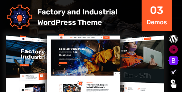 Pentair - Factory and Industrial WordPress Theme    