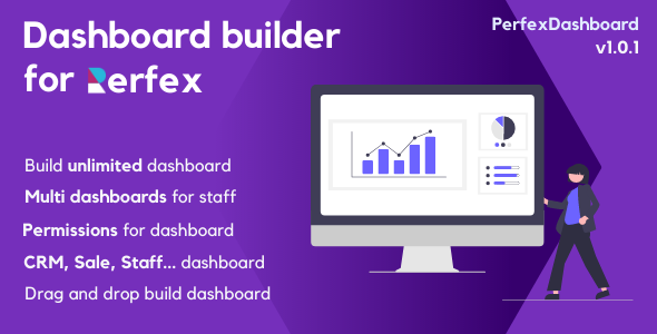 PerfexDashboard - Dashboard builder for PerfexCRM  Add Ons  