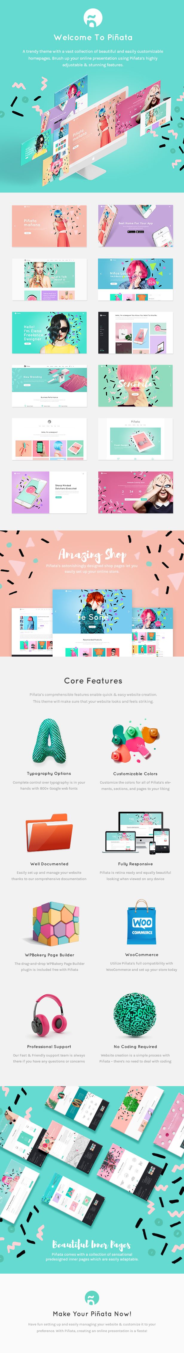 Piñata - Creative Agency Theme - 1