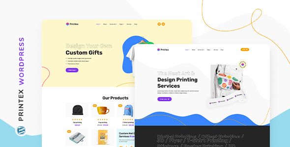 Printex - Printing Company WordPress Theme    