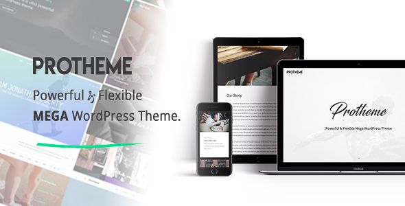 Protheme - Powerful & Flexible Mega WordPress Theme WordPress Creative  