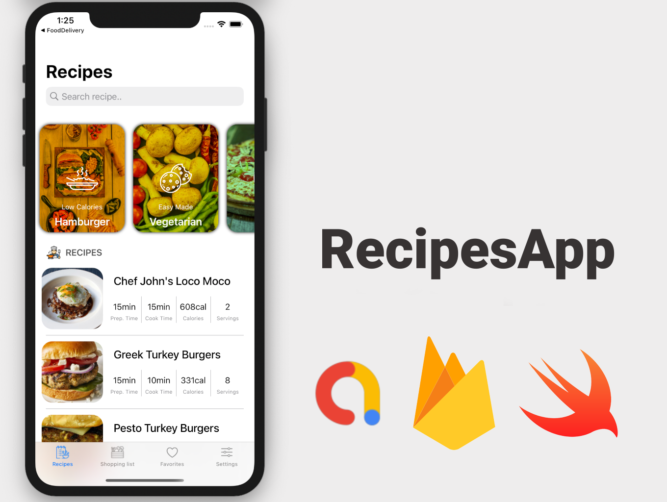 Recipes App Full Android Application - 2