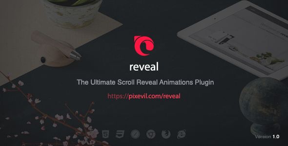 Reveal - Scroll Reveal Animations jQuery Plugin  Images And Media  