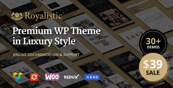 Royalistic - Creative Multi-Purpose WordPress Theme WordPress Creative  