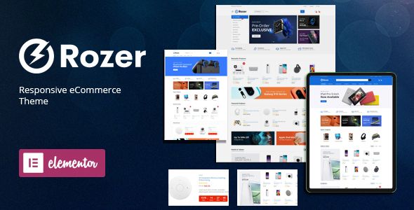 Rozer - Digital eCommerce WordPress Theme    