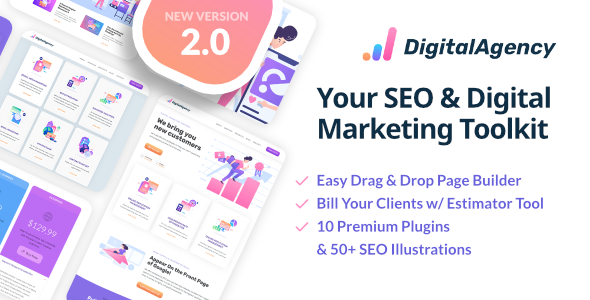 SEOWP | SEO & Digital Marketing Agency WordPress Theme    
