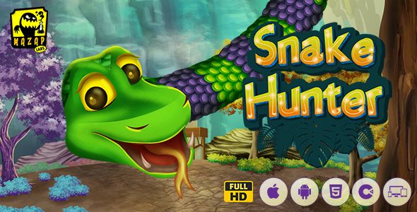 Snake Hunter | Arcade HTML5 Casual Game (Construct)    Games