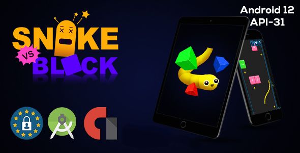 Snake vs blocks (GDPR + Android Studio) Android  Mobile Games