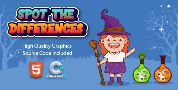 Spot the differences for Kids    Games