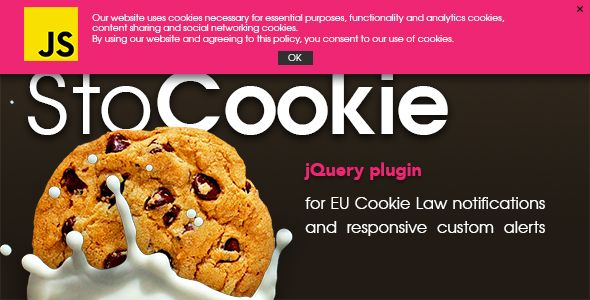 StoCookie jQuery plugin - Cookie Law Compliance and Custom Notifications  Miscellaneous  