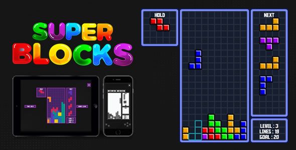 Super Blocks - HTML5 Game    Games