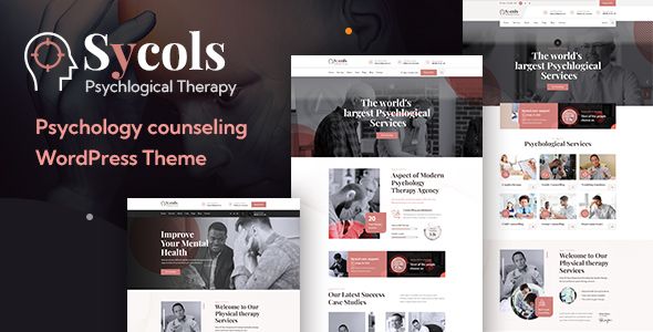 Sycols - Psychology Counseling WordPress Theme    