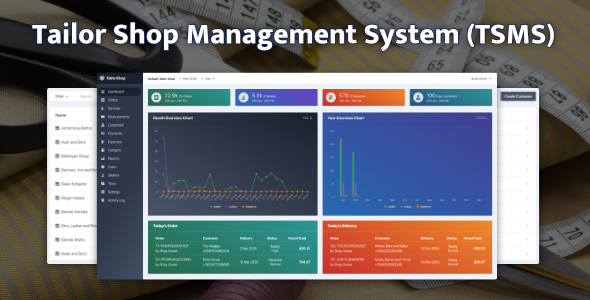 Tailor Shop Management System (TSMS)  Miscellaneous  