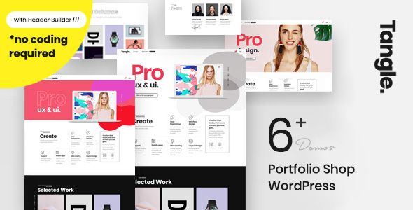 Tangle - Portfolio WordPress Agency WordPress Creative, Portfolio  