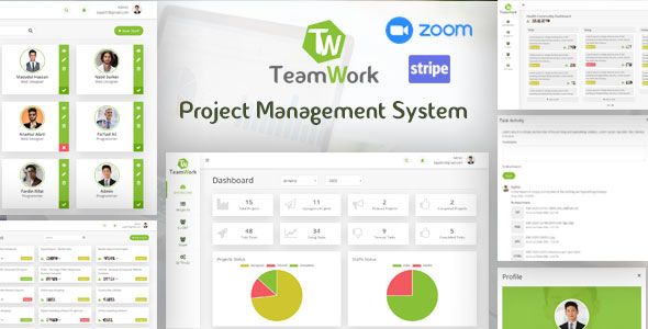 TeamWork - Project Management System    Project Management Tools
