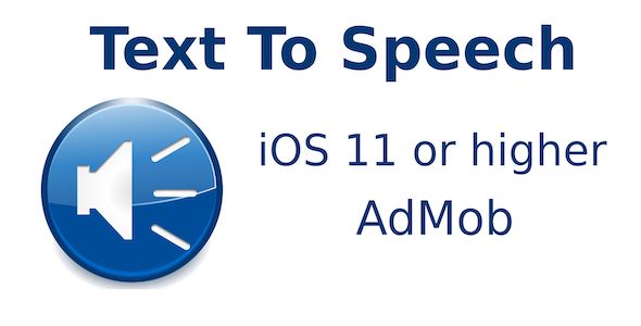 Text To Speech iOS  Mobile Full Applications