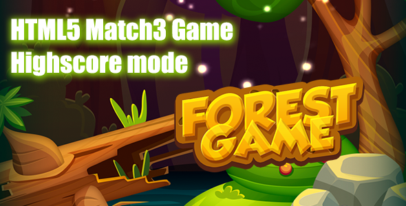 The Forest Game Match3 HTML5 Game