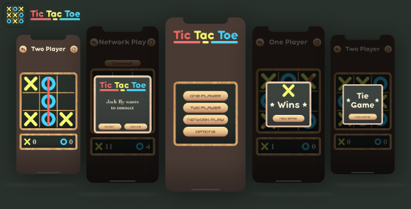 Tic Tac Toe - iOS Game Swift 5 iOS  Mobile Games