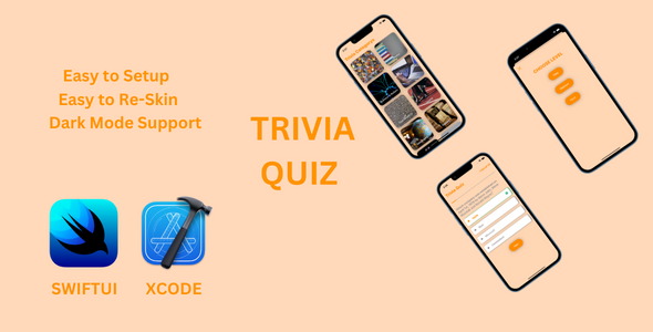 Trivia Quiz Game iOS App iOS  Mobile Full Applications