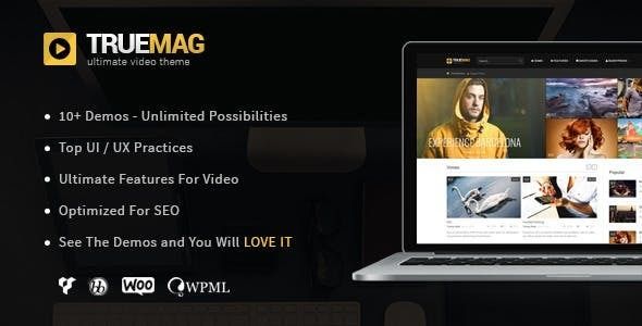 True Mag - WordPress Theme for Video and Magazine WordPress Blog Magazine  