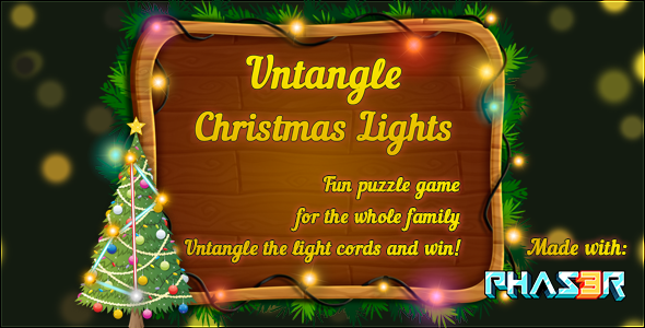 Untangle: Christmas Lights    Games