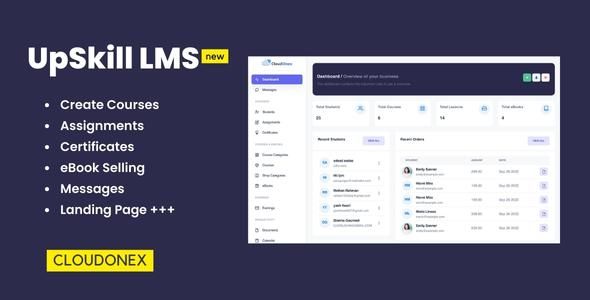 UpSkill LMS- Learning Management System    Project Management Tools