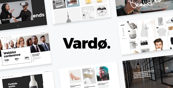 Vardø - Creative Design Portfolio Theme WordPress Creative  