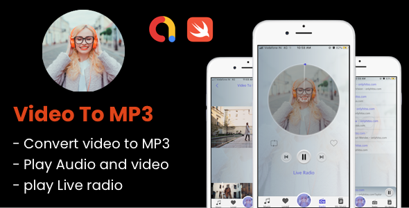 Video To MP3 iOS  Mobile Audio Video