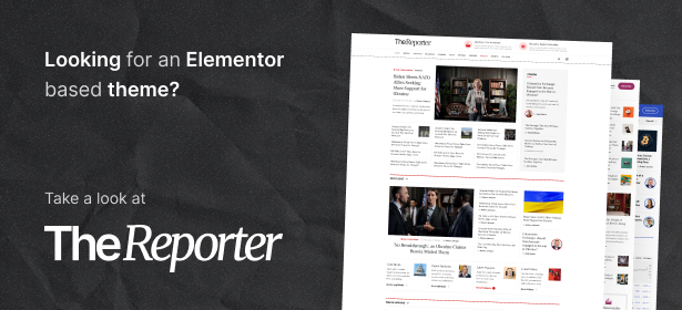 Elementor Blog Theme for WordPress