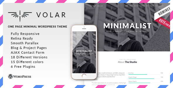Volar - Responsive & Multipurpose WordPress Theme    