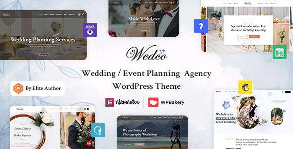WedCo – Wedding WordPress Theme