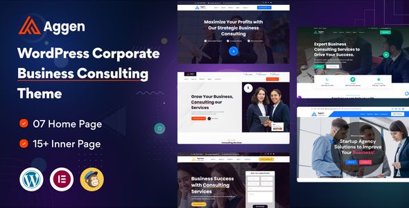 WordPress Corporate Business Consulting Theme