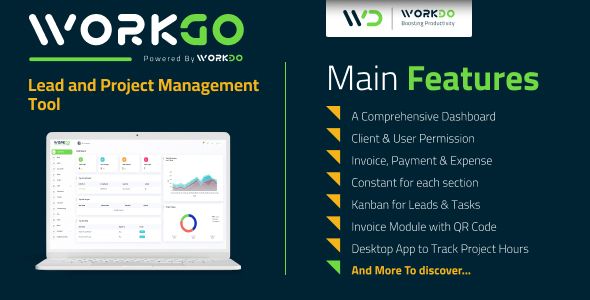 WorkGo - Lead and Project Management Tool    Project Management Tools