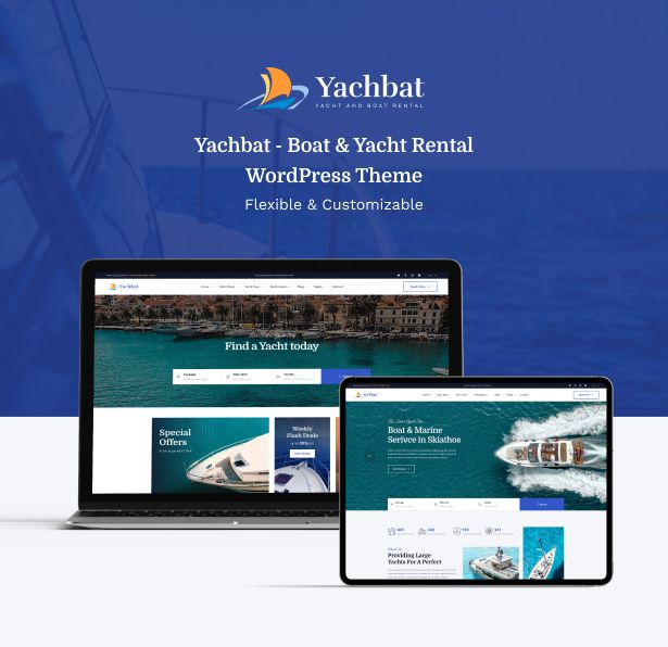Yachbat - Boat & Yacht Trip WordPress Theme
